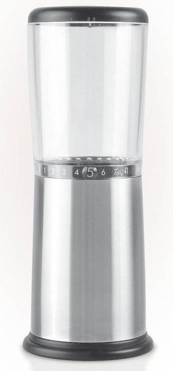 AdHoc Gewürzmühle Schubeck Edelstahl Acryl 5,5 x 15,5 cm - Thumbnail 1