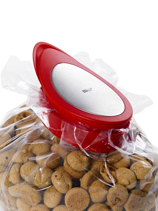 AdHoc Tütenverschluss BAGSY rot - Thumbnail 2