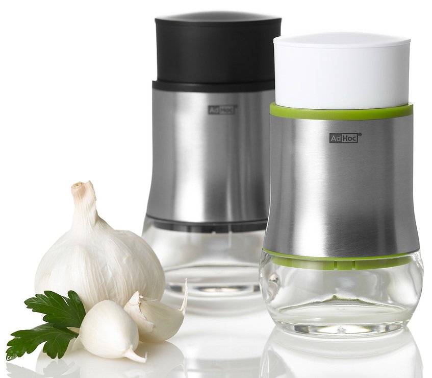 AdHoc Knoblauchschneider Alio schwarz - Thumbnail 4