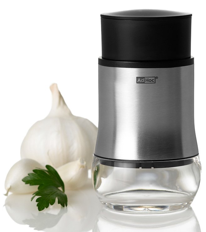 AdHoc Knoblauchschneider Alio schwarz - Thumbnail 3