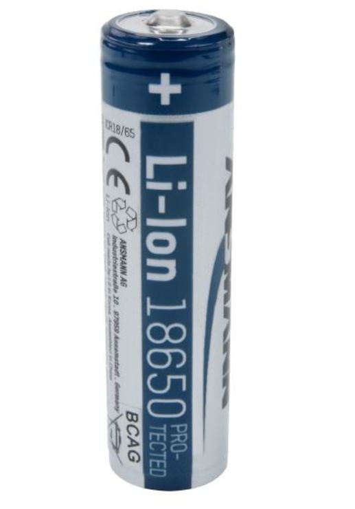Batteria ANSMANN Li-Ion 18650 2600 mAh - Thumbnail 2