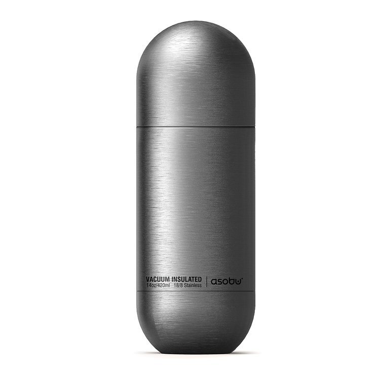 Bouteille thermos Asobu Orb 420ml argent - Pic 1