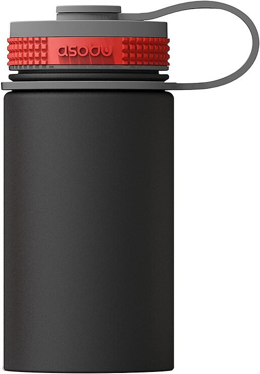 Asobu Thermo Mug Mini Hiker 355ml black red - Thumbnail 1
