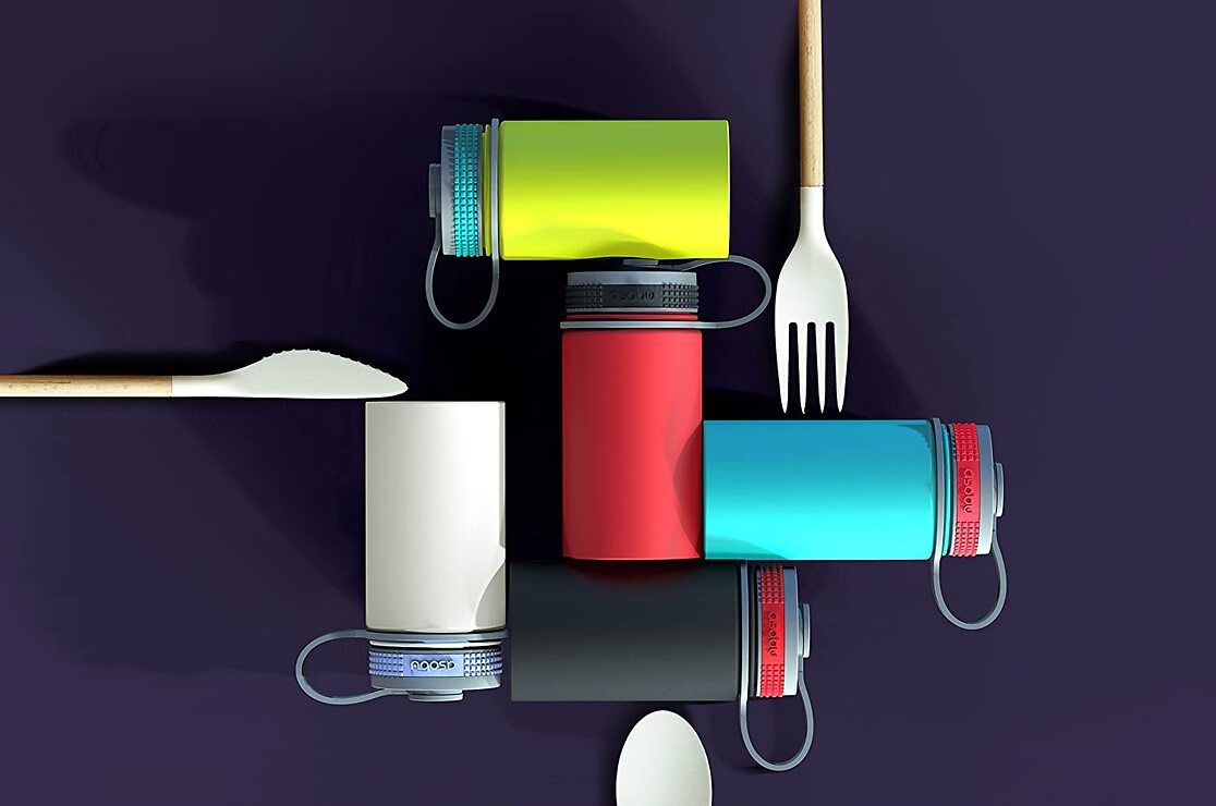 Asobu Thermo Mug Mini Hiker 355ml turquoise red - Thumbnail 2