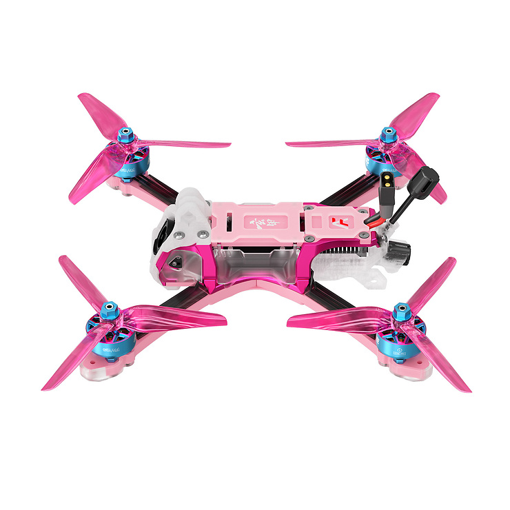Axisflying Bando 5 X DJI O4 Pro HD 5 Zoll GPS 2.4GHz ELRS GPS Pink - Thumbnail 2