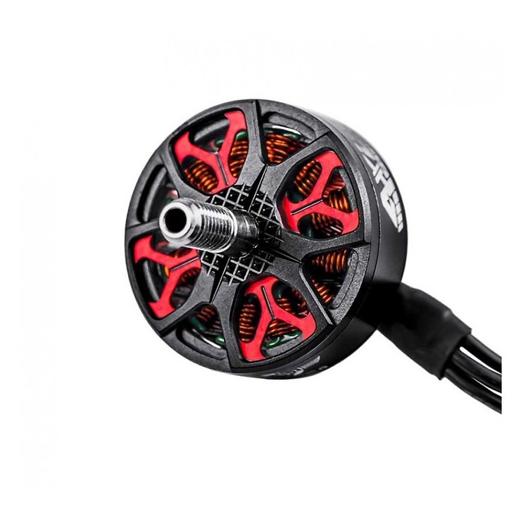 Axisflying CINEMATIC C246 1850KV FPV Motor Schwarz Rot - Thumbnail 2