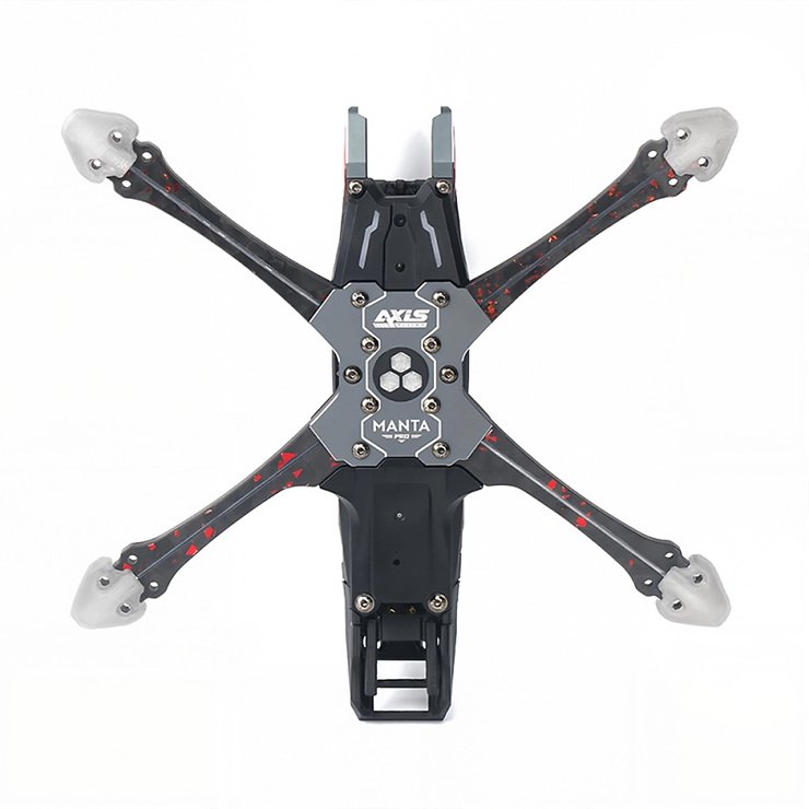 Axisflying Manta 5 Pro 5 pulgadas Squashed X O4 Pro FPV Frame Kit DIY  - Thumbnail 4
