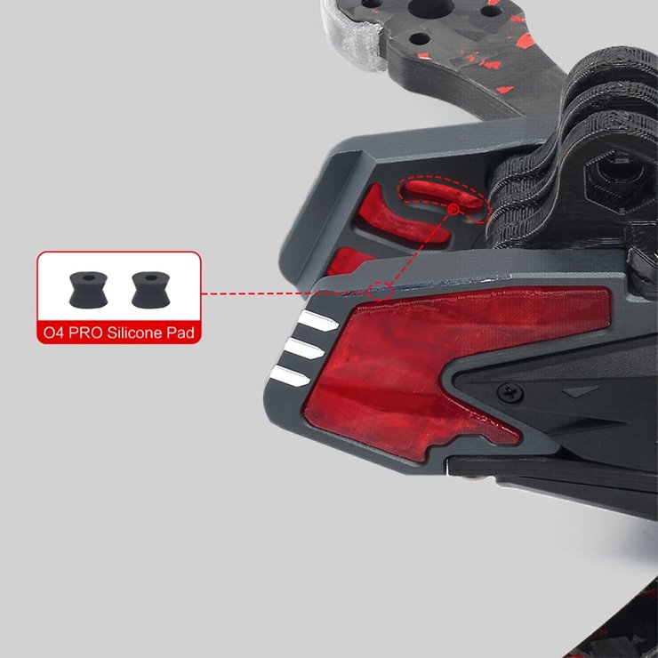 Axisflying Manta 5 Pro 5 pulgadas Squashed X O4 Pro FPV Frame Kit DIY  - Thumbnail 5