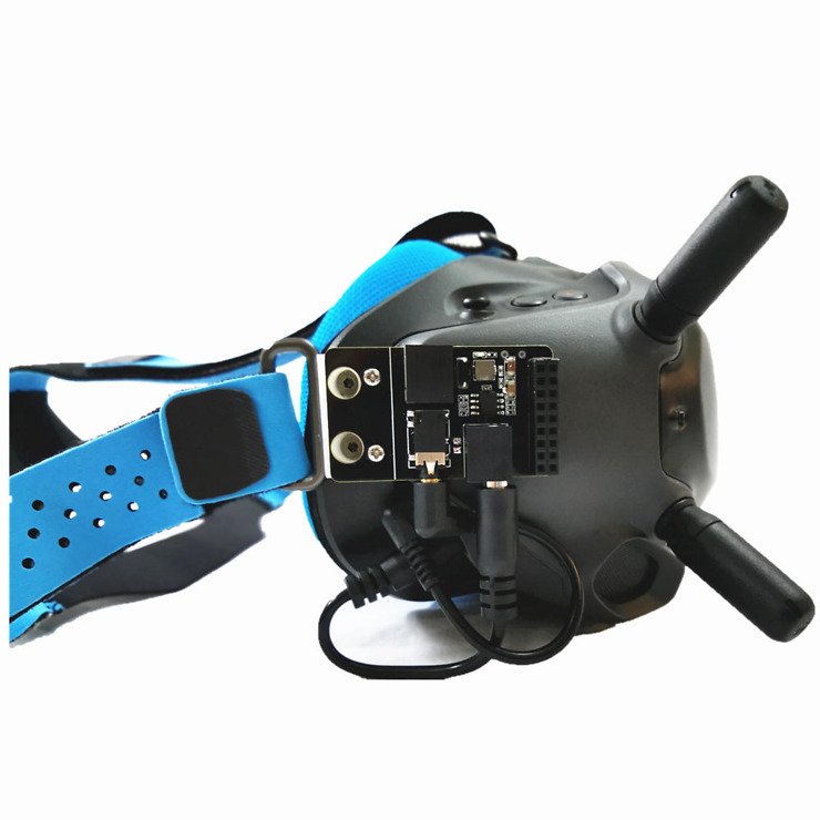 URUAV DJI y la Junta receptora de FatShark 2.0 - Thumbnail 1