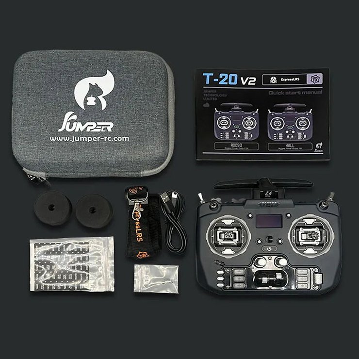 Jumper T20 V2 Hall Radio Controller RC remote control 2.4GHZ ELRS - Thumbnail 5
