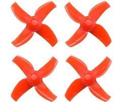BETAFPV FPV Propeller 4 Blatt 40mm 1mm Hub in Rot