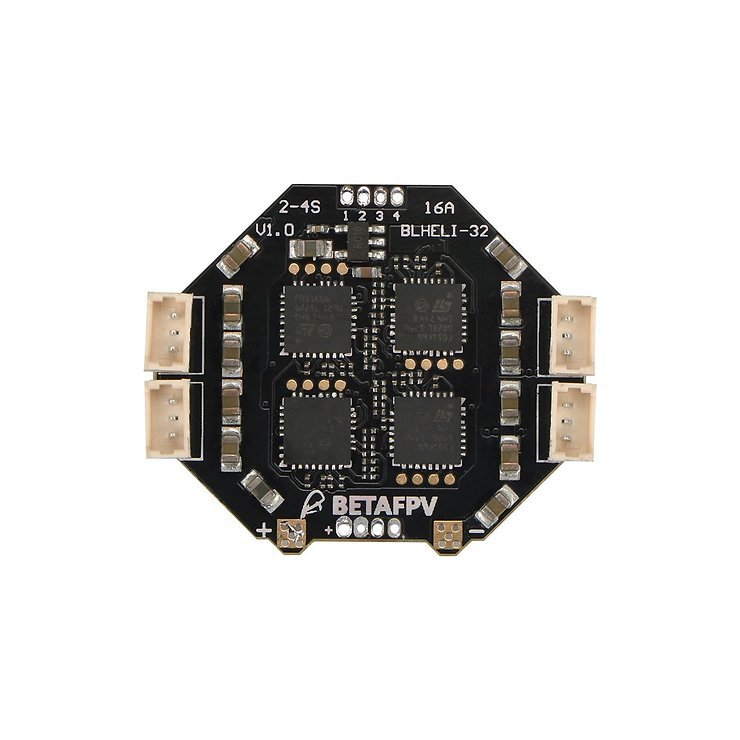 BetaFPV F4 Brushless Flight Controller ESC Stack V1 BLHeli_32 - Thumbnail 3