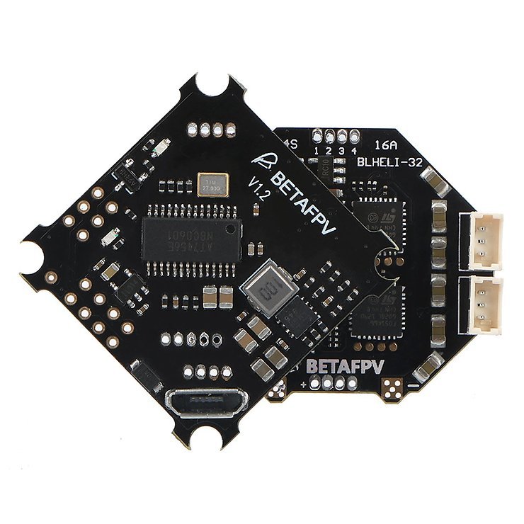 BetaFPV F4 Brushless Flight Controller ESC Stack V1 BLHeli_32 - Thumbnail 1