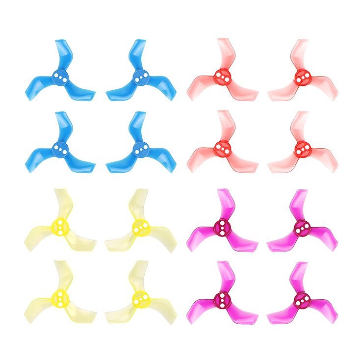 BetaFPV X Gemfan Propeller 3 Blatt 40mm 1,5mm Multicolor 16 Stück - Thumbnail 1
