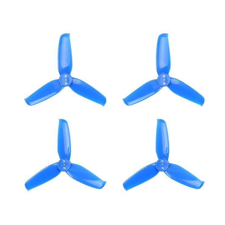 Gemfan 2540 3 Blatt FPV Propeller Blau 4 Stück für 95X 2 Zoll - Thumbnail 1