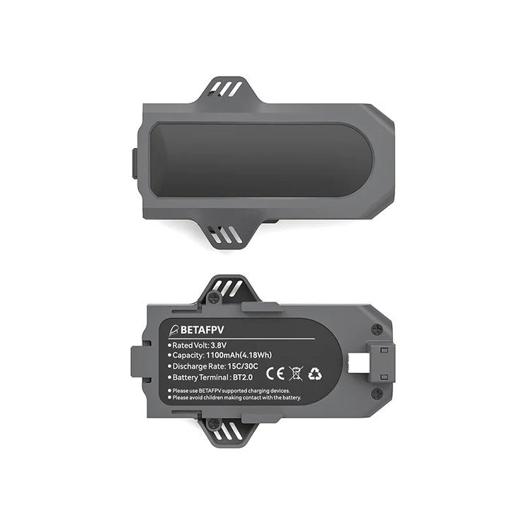 BetaFPV Aquila16 Lipo BT2.0 1100mAh 1S 2 Stück - Thumbnail 2