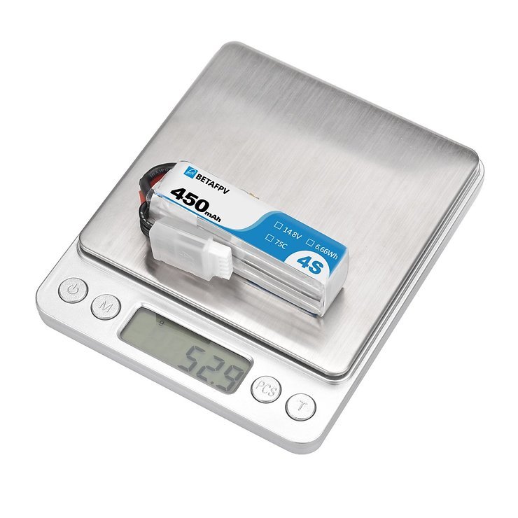 BetaFPV Lipo Akku 450mAh 4S 75C 2 Stück - Thumbnail 3