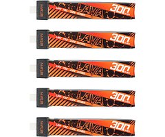 BetaFPV Lipo Akku LAVA BT2.0 300mAh 1S 75C 5 Stück