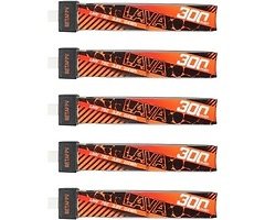 BetaFPV Lipo battery LAVA BT2.0 300mAh 1S 75C 5 pieces