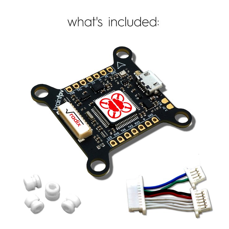 BrainFPV Radix F4 FC mit OSD - Thumbnail 3