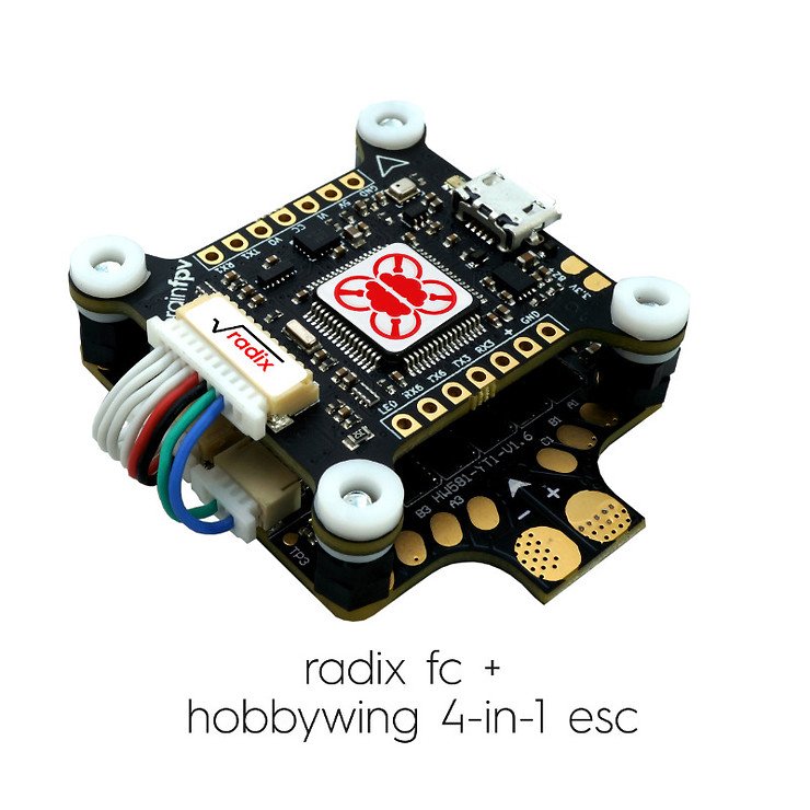 BrainFPV Radix F4 FC mit OSD - Thumbnail 5