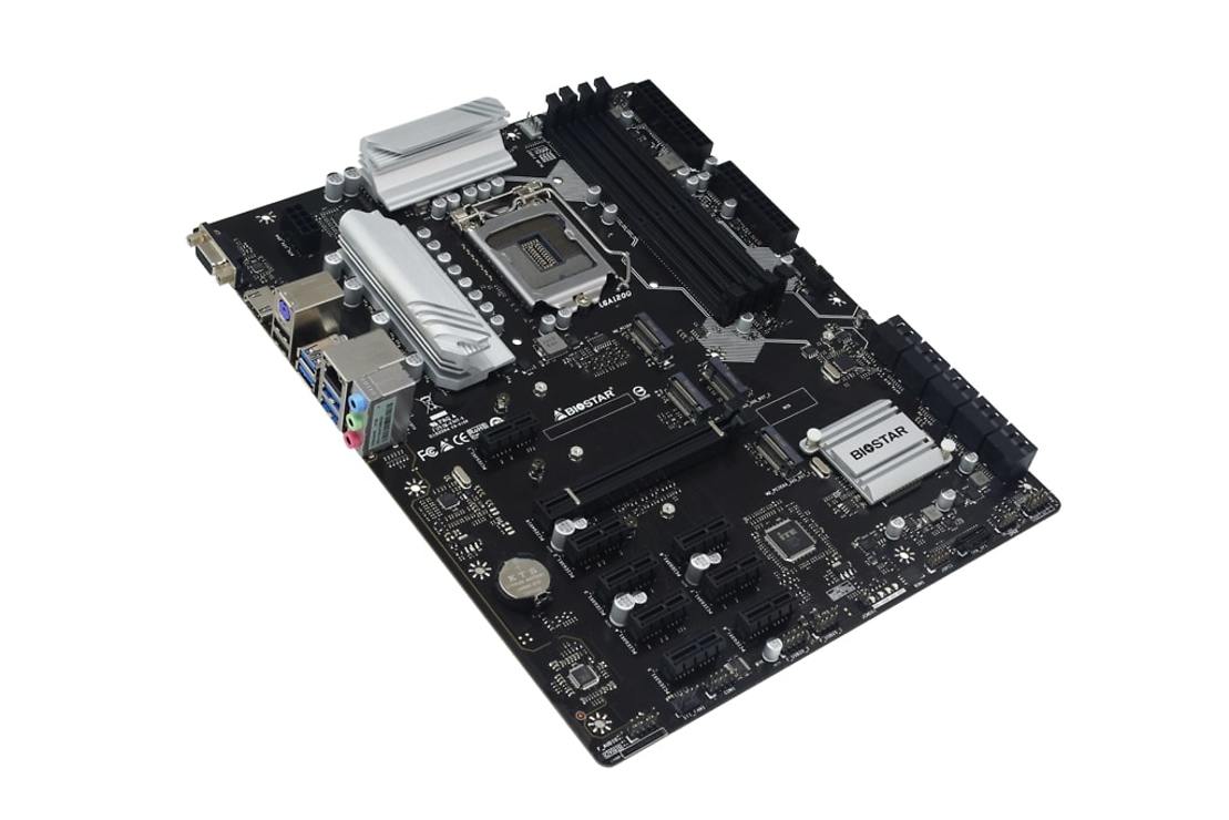 Biostar TZ590-BTC DUO Mining Motherboard - Thumbnail 2