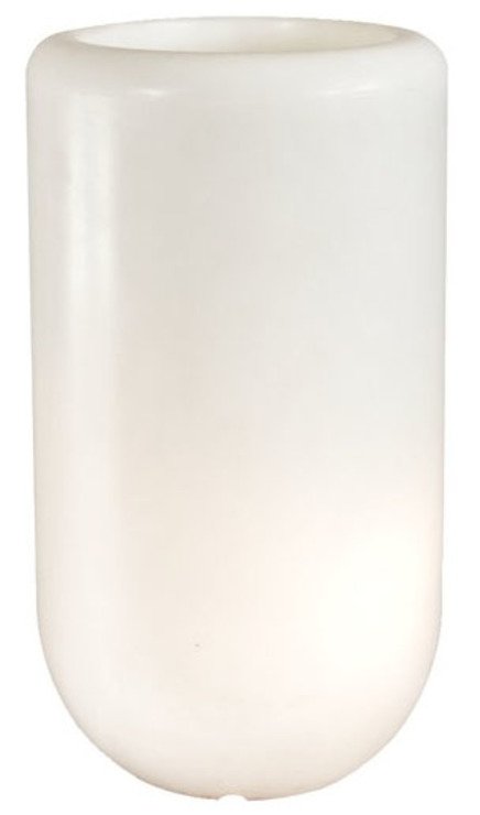 Bloom Pill 70 beleuchtete Blumenvase weiß - Thumbnail 2