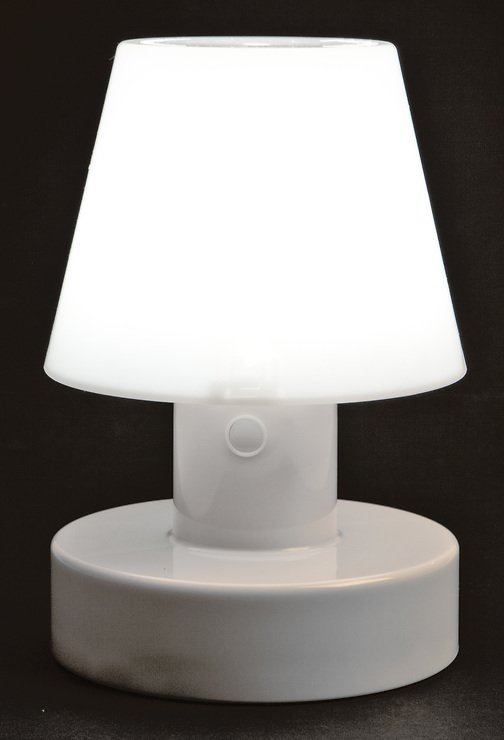 Bloom Lampe Portable Lamp mit Kabel 28cm weiß - Thumbnail 2