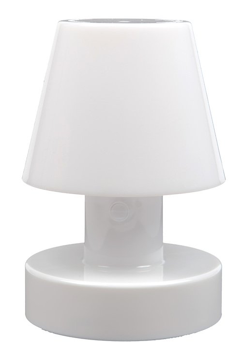 Bloom Lampe Portable Lamp mit Kabel 28cm weiß - Thumbnail 1
