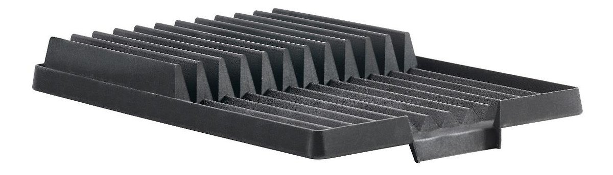 Zone Abtropfbrett DryArt 32 x 45,5 cm ABS schwarz - Thumbnail 2