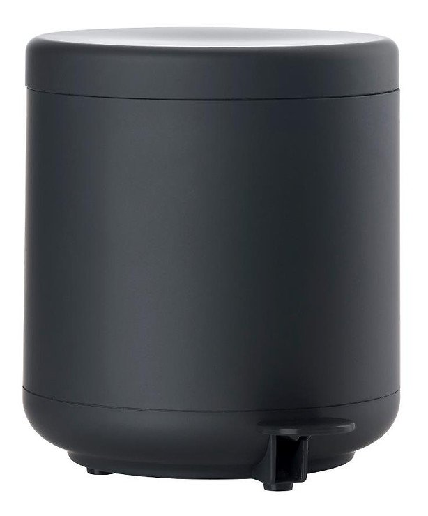 Zone Pedaleimer Ume 4 l ABS Soft Touch schwarz matt - Thumbnail 1