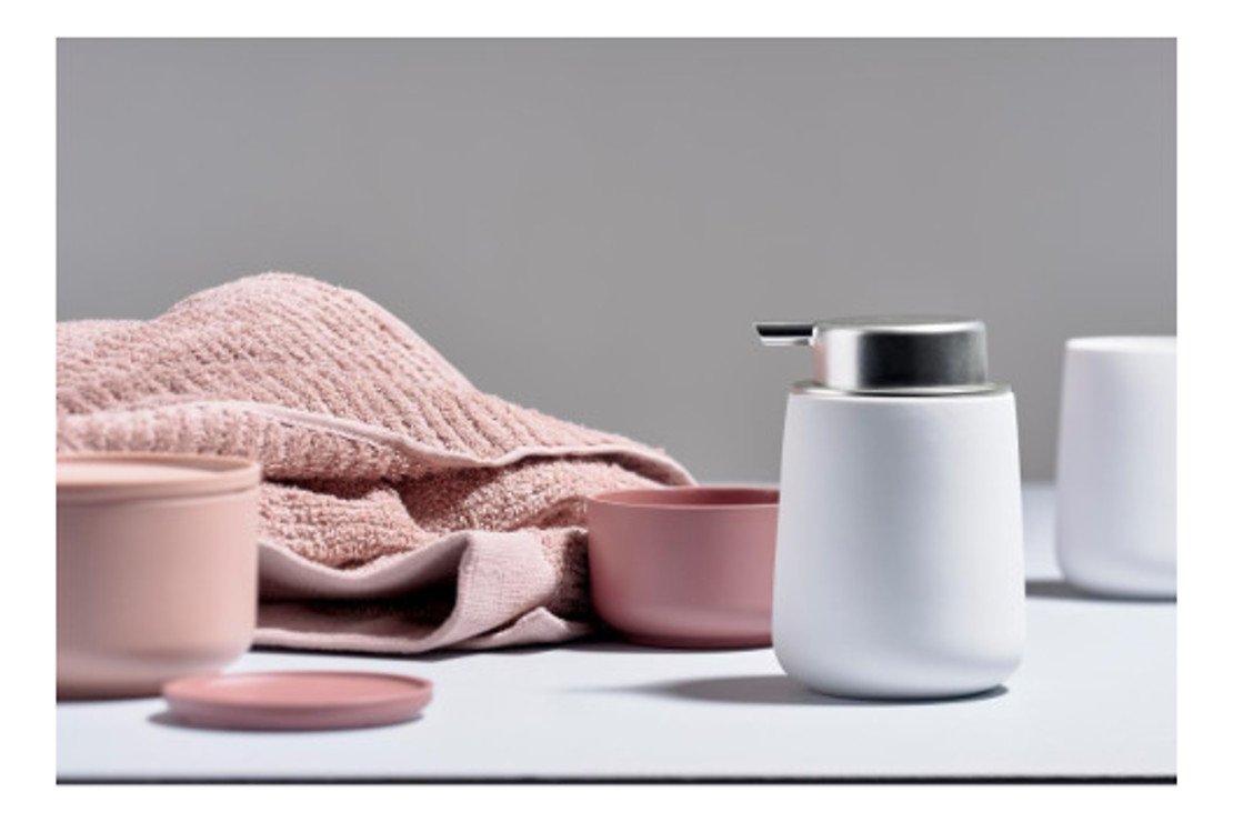 Zone Badehandtuch Classic 140 x 70 cm Baumwolle nude - Thumbnail 2