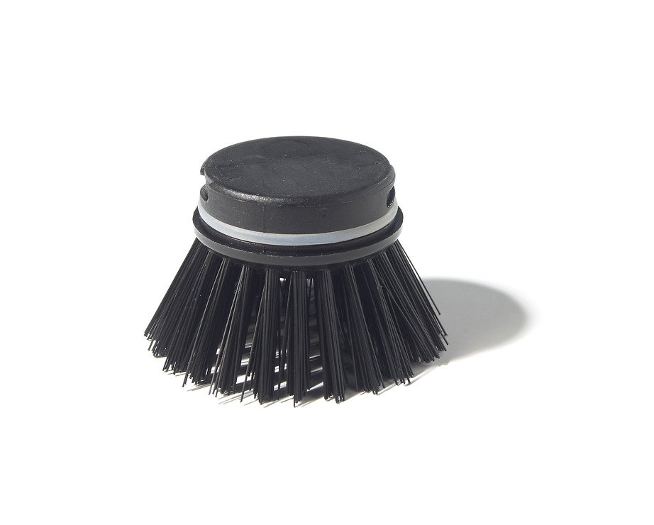 Cepillo de lavavajillas de la zona Cabeza del cepillo de repuesto negro suave - Pic 1