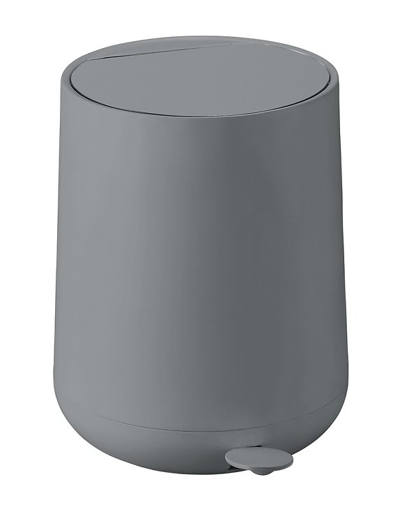 Zone pedal bucket Nova Soft Touch 5l gray matt - Pic 1