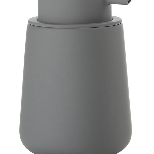 Zone Soap Dispenser Nova One ceramic soft touch grey matt