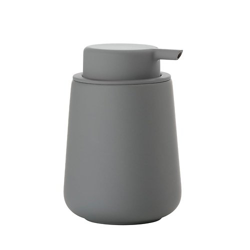 Zone Soap Dispenser Nova One ceramic soft touch grey matt