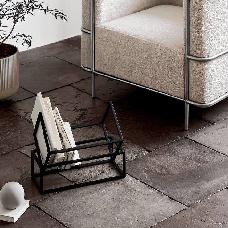 Kristina Dam Buchstütze Book Keeper Stahl schwarz - Thumbnail 5