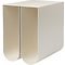 Kristina Dam Side Table Curved Side Table beige