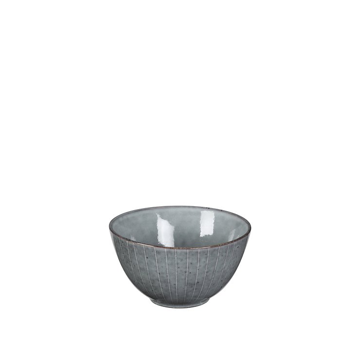 Broste cereal bowl Nordic Sea 15 x 8 cm ceramic gray - Pic 1