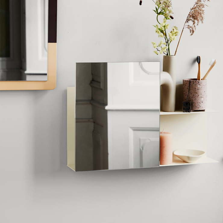 Broste Copenhagen Vase Hector stoneware beige - Thumbnail 2