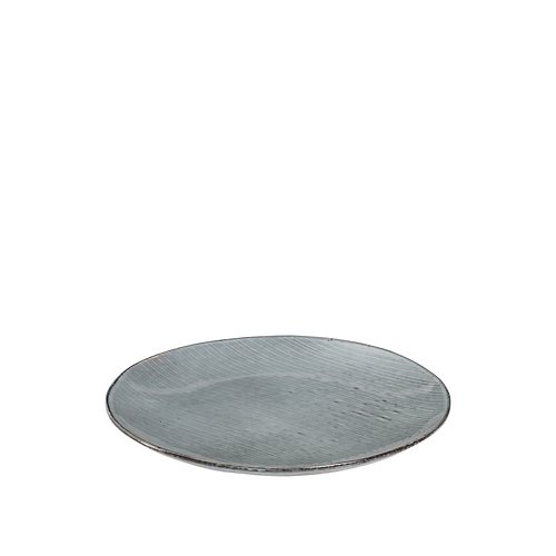Broste Copenhagen dinner plate Nordic Sea 26 cm ceramic gray