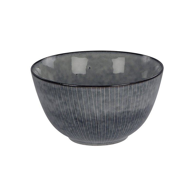 Broste Bowl Nordic Sea 20 x 11 cm ceramic gray - Pic 1