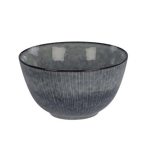 Broste Copenhagen Bowl Nordic Sea 20 x 11 cm cerámica gris