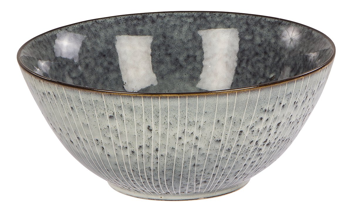 Broste Bowl Nordic Sea 25 x 11 cm ceramic gray - Pic 1