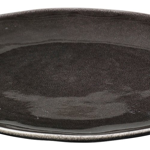 Broads Dining plate Nordic Coal 26 cm ceramic charcoal