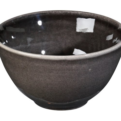 Broads Cereal bowl Nordic Coal 15 x 8 cm ceramic charcoal