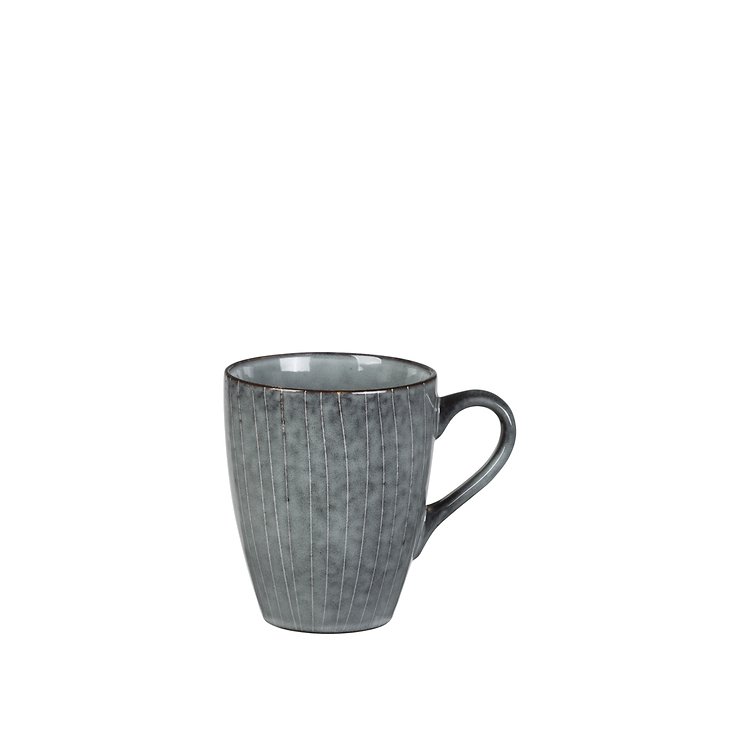 Broste Mug large Nordic Sea 400 ml ceramic gray - Pic 1
