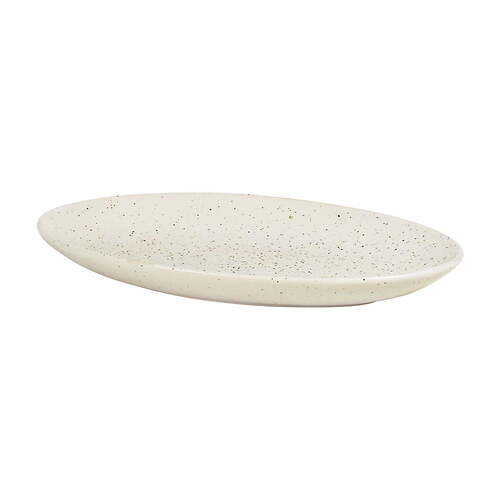 Broste Copenhagen Serving Platter Nordic Vanilla Stoneware Cream