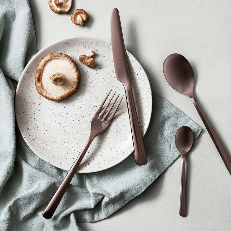 Broste Copenhagen Speiseteller Nordic Vanilla 26cm Steingut creme - Thumbnail 4