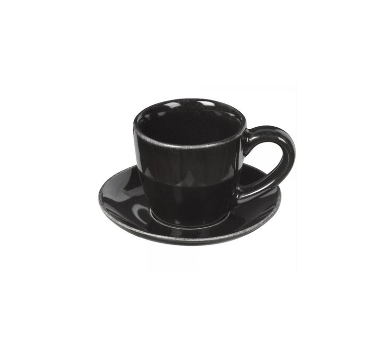 Broste Copenhagen Espressotasse Nordic Coal 50ml Steingut Charcoal - Pic 1